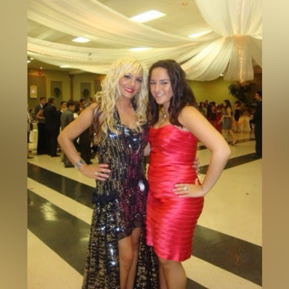 BCBGMaxAzria Vibrant Red Dress